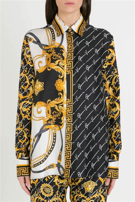 versace shirt taobao|farfetch Versace shirts.